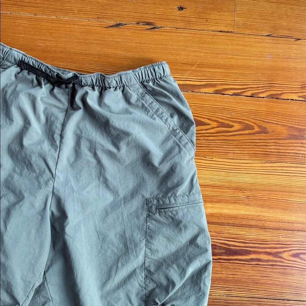 Columbia Men's Packable Belted Cargo Swim Trunks In Green Size Medium